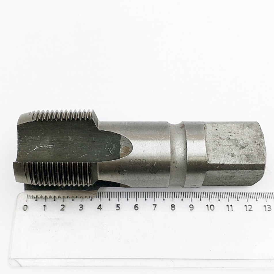 Метчик 2680-0023 конический трубный Rc 1 1/2" Р6М5 ГОСТ 6227-80