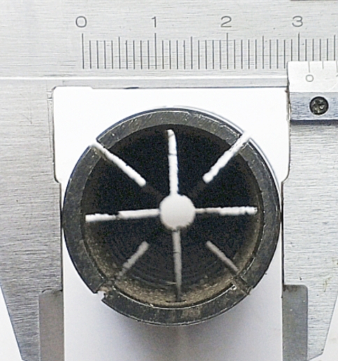 Оправка ИСО50/ISO50 цанговая 191.113.50.Р03Т0 СССР (оправка и 10 цанг)