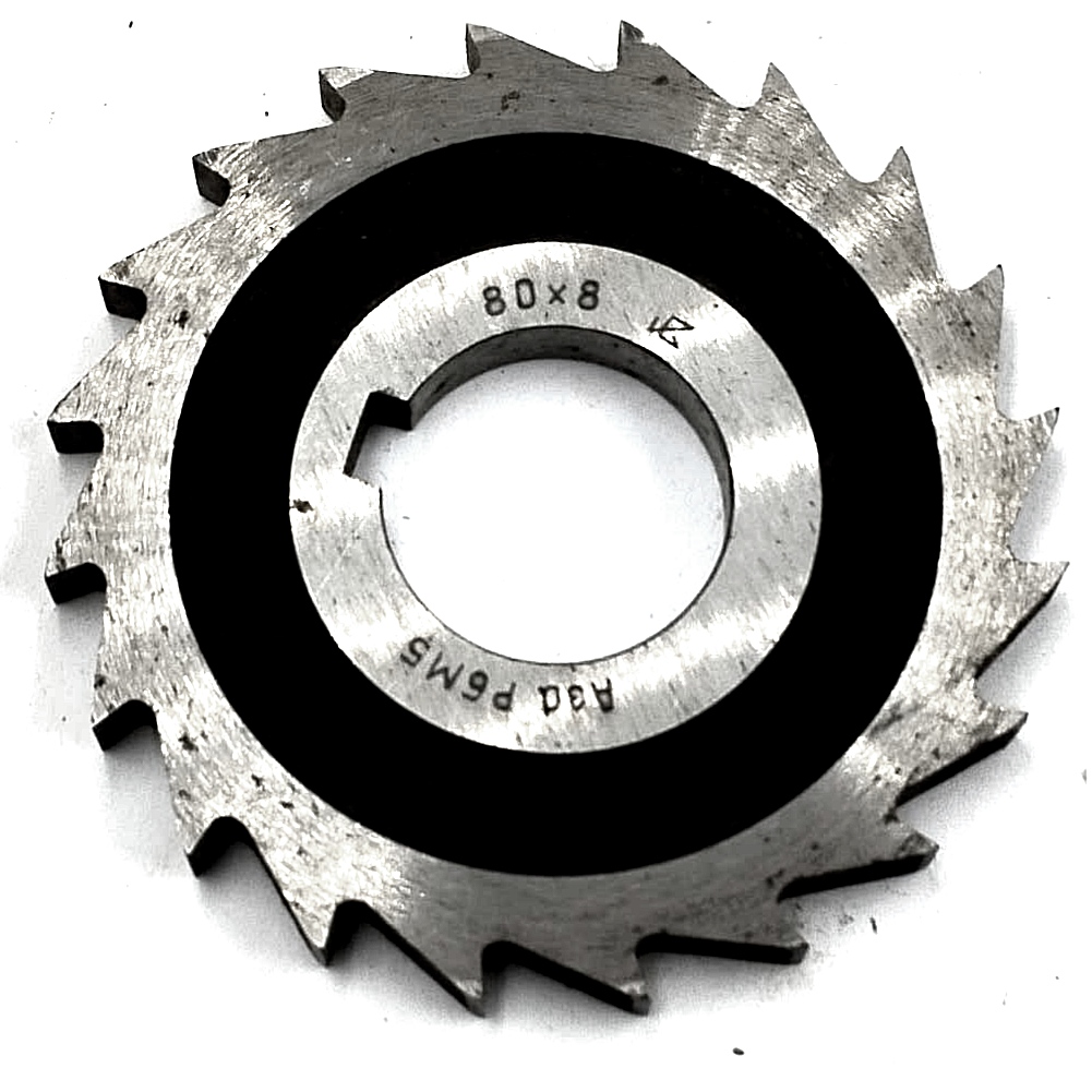 Фреза дисковая пазовая  d80х8х27 Р6М5