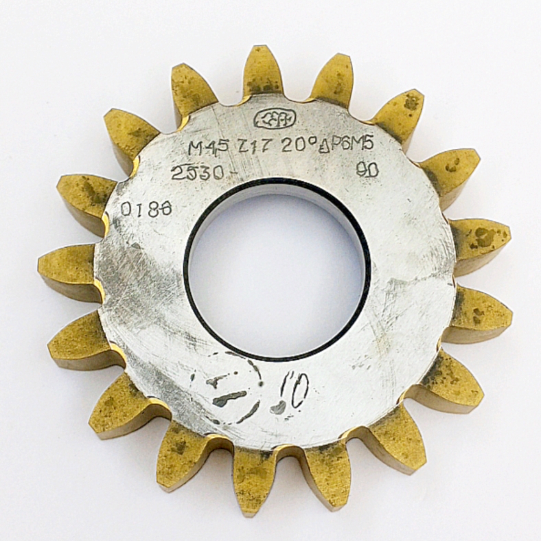 Долбяк 2530-0186 дисковый прямозубый м4,5 20° Кл-А Z=17 Р6М5 ГОСТ 9323-79