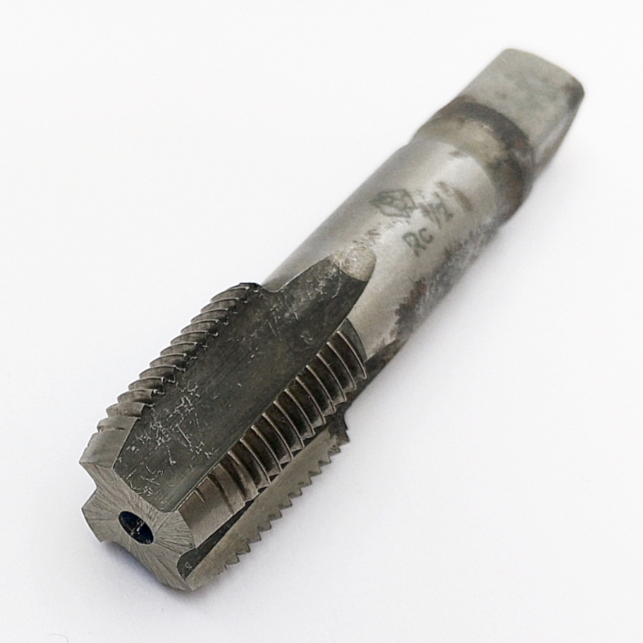 Метчик 2680-0019 конический трубный Rc 1/2"-14 Р6М5 55° (машинно-ручной) ГОСТ 6227-80