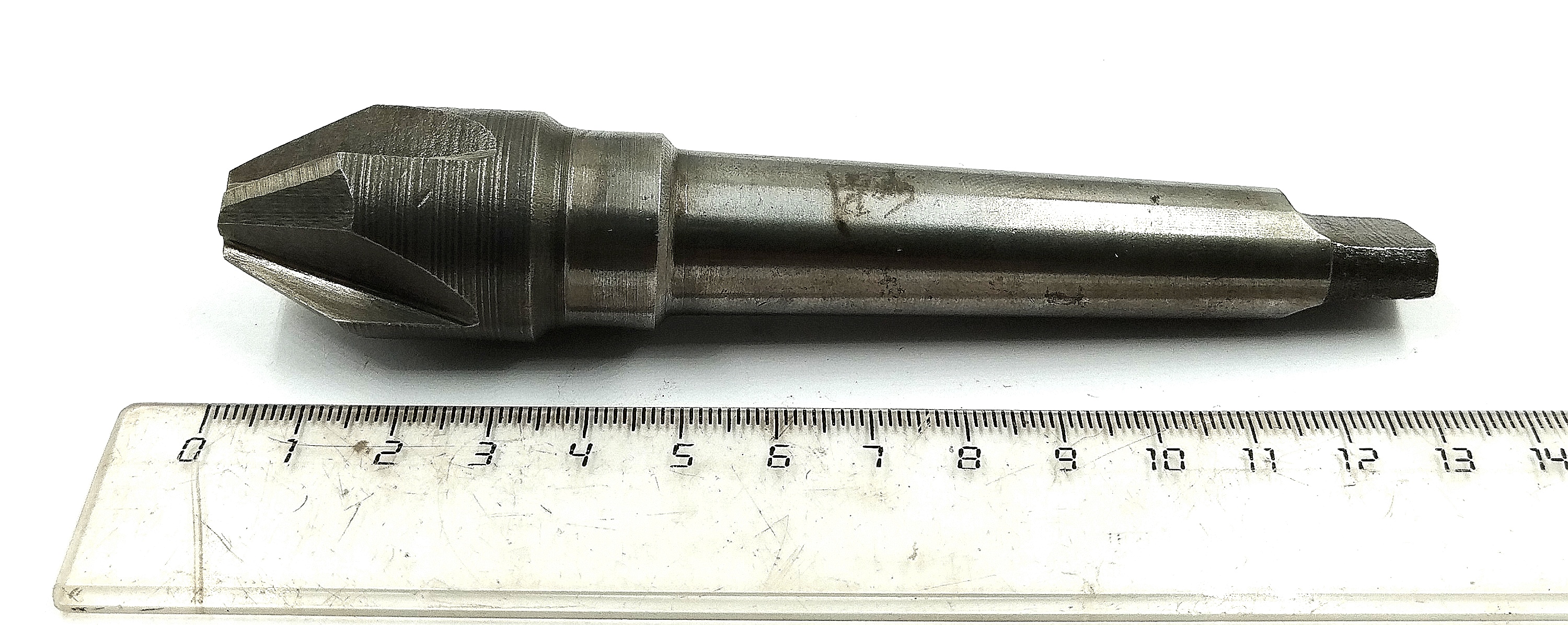 Зенковка 25х60° КМ2 Р18 Z=4 (Карандаш)