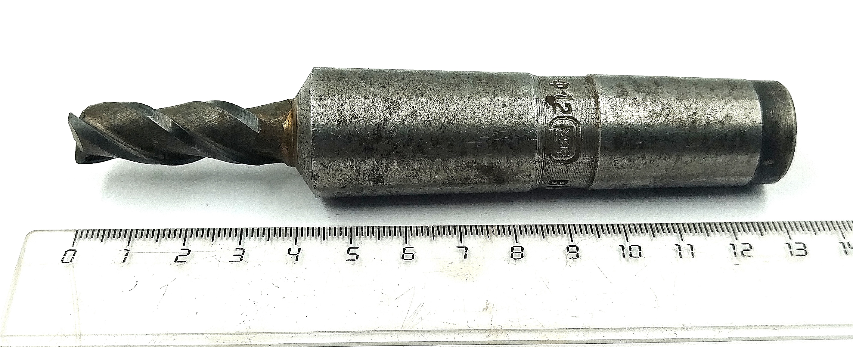 Фреза Концевая d 12х35 к/х Z=3 КМ3 ВК8 монолитная