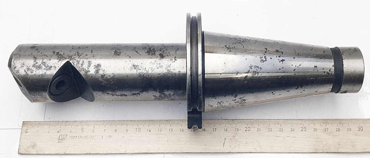 Оправка ИСО50/ISO50 расточная L160мм (D 50мм, 70-90мм. под резец 16х16мм) (191.421.055 СССР) SK50
