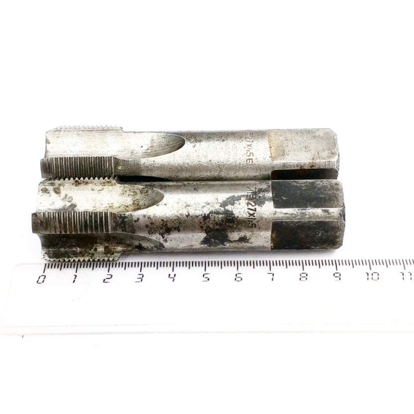 Метчик М27х1,5 ручной, к-т из 2-х шт