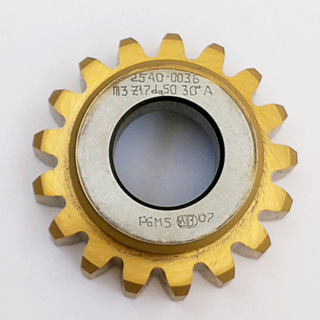 Долбяк 2540-0036 чашечный прямозубый М3,0 30° Кл-А Z=17 ГОСТ 6762-79