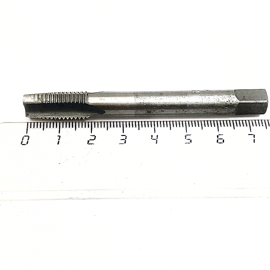  Метчик М10х1 ручной, сквозной