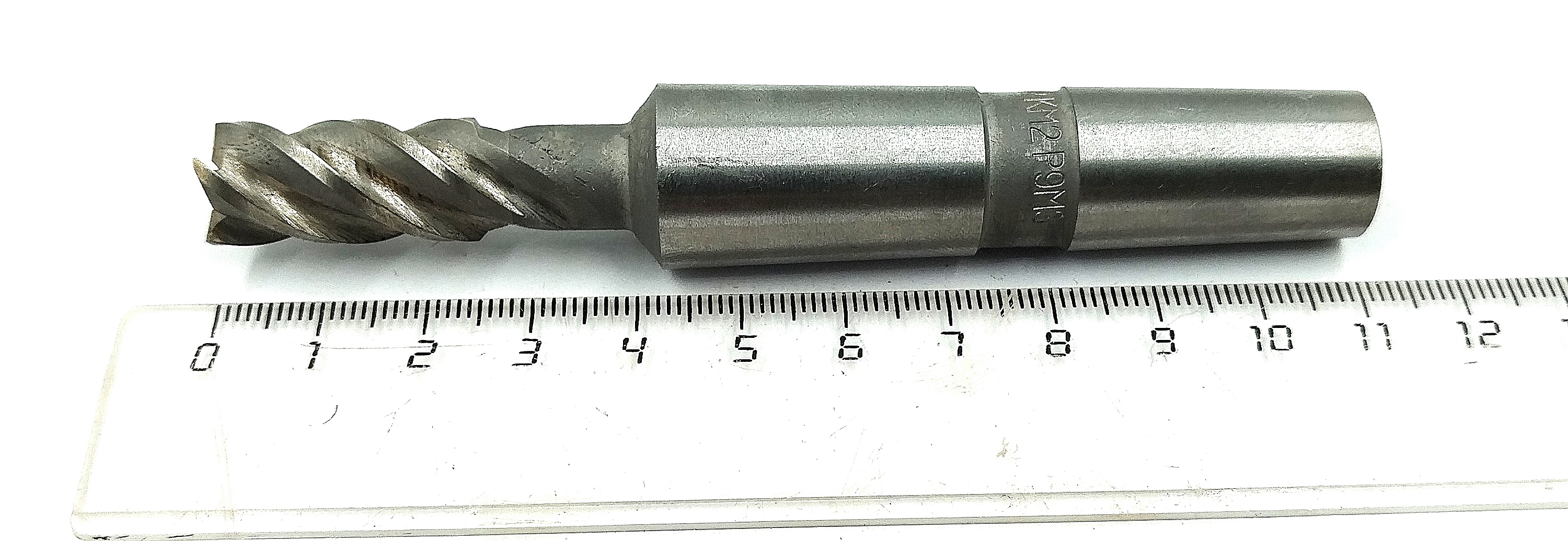 Фреза Концевая d 12Х25 к/х Z=4 КМ2 КМ2 Р9М3