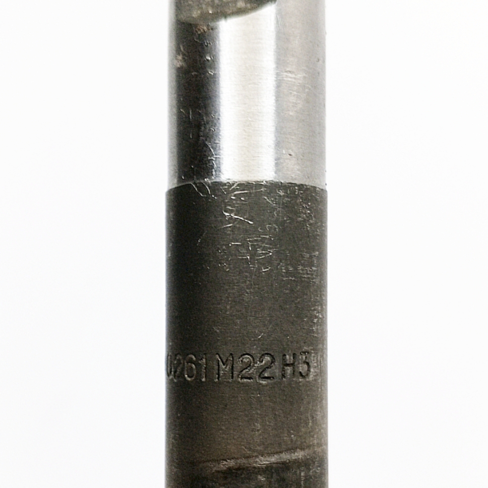 Метчик 2640-0261 гаечный М22х2,5 Р6М5 Н3 VAP(L-220мм, хвостовик прямой с 2мя лысками) ГОСТ 1604-71
