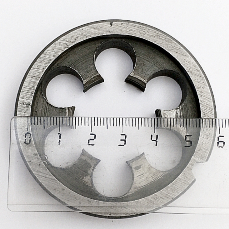 Плашка М30х1мм (d65мм, h14мм, выточка- 55х4мм) ХВСГ