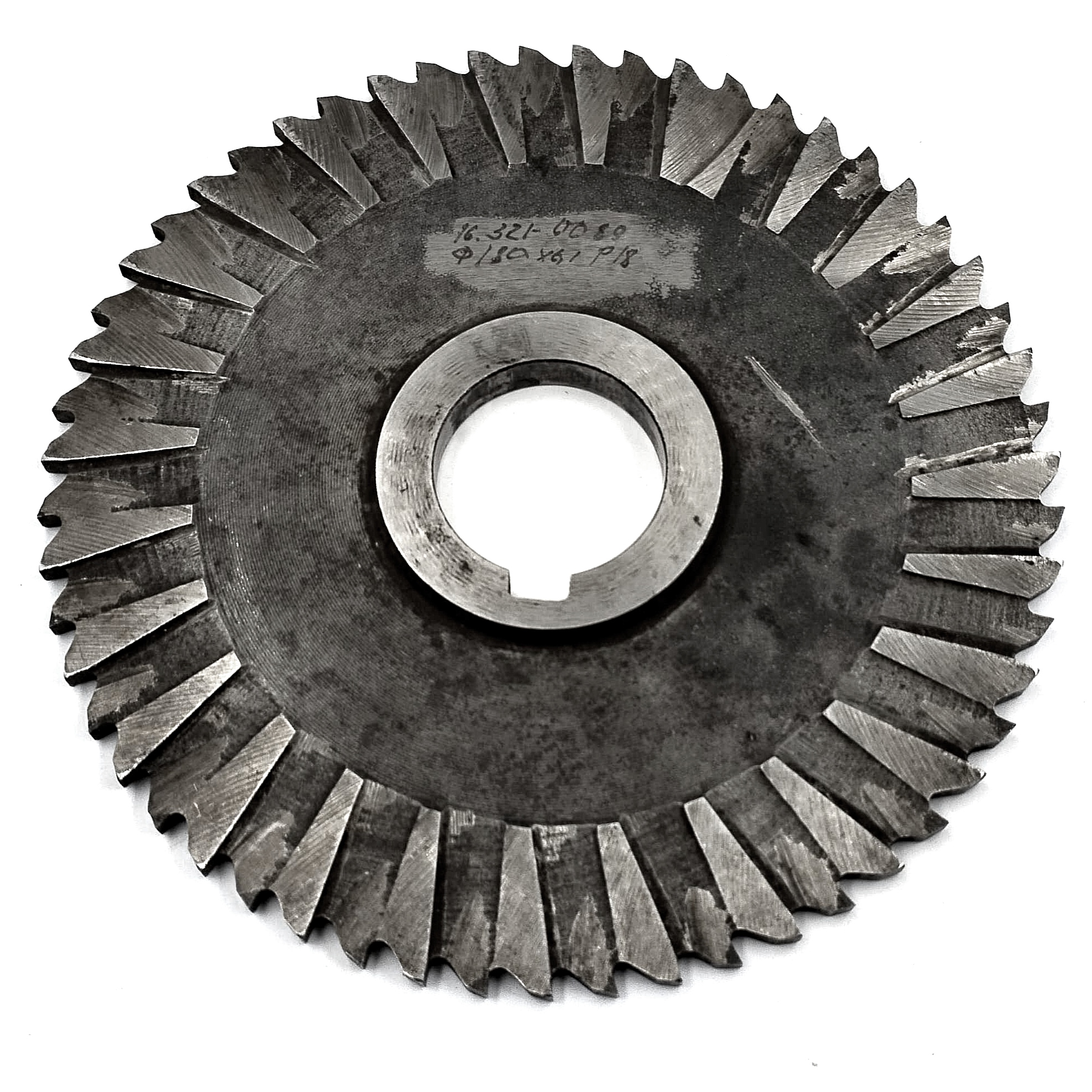 Фреза дисковая с разнонаправленными зубьями d 180 x 6,1 x 40 р18