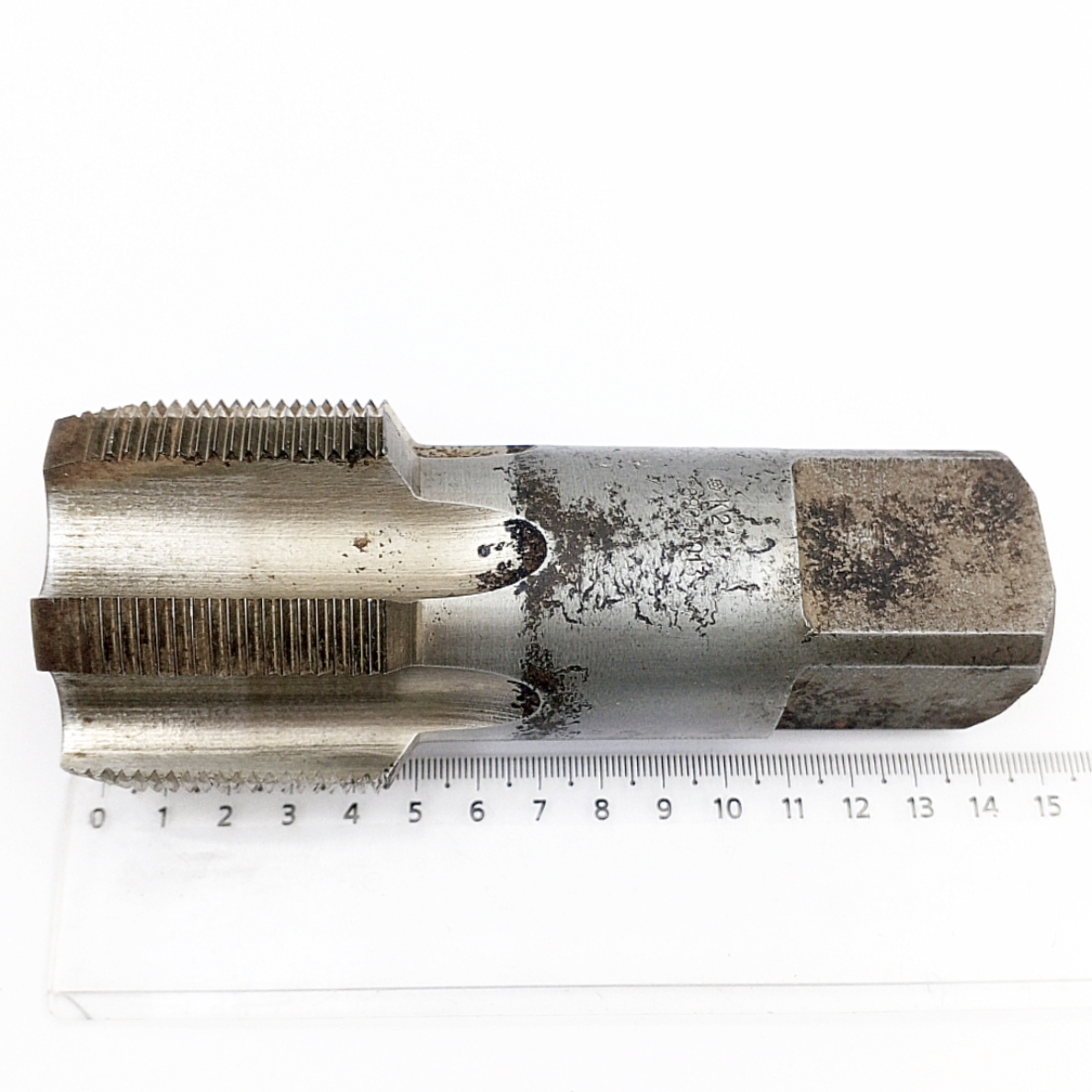 Метчик 2680-0013 конический дюймовый K 2" Р6М5 60° (11,5ниток/дюйм) ГОСТ 6227-80