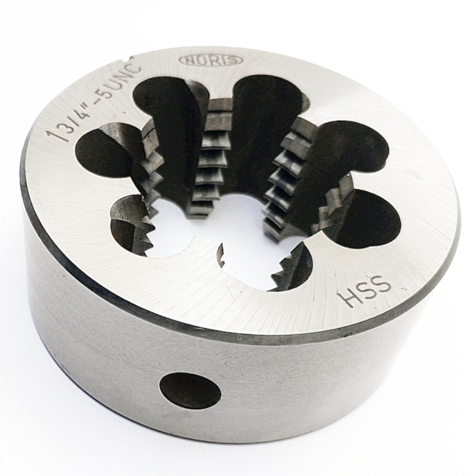 Плашка дюймовая унифицированная 1 3/4"-5UNC 60° HSS
