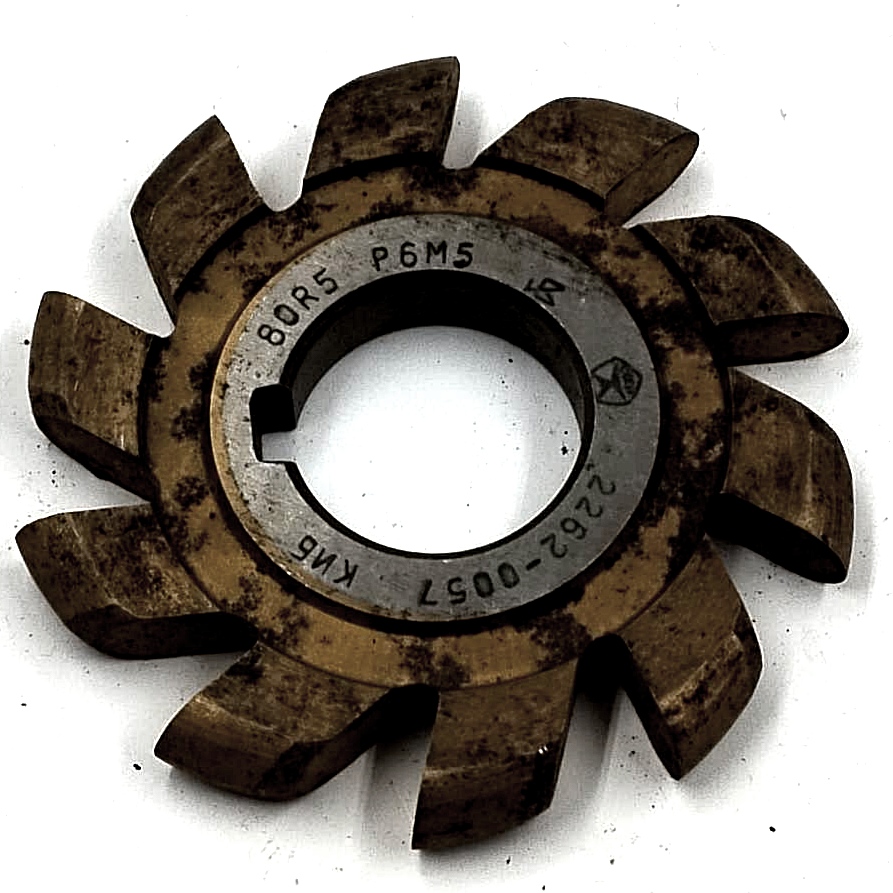 Фреза фасонная выпуклая  d80 R5 Р6М5 (2262-0057)