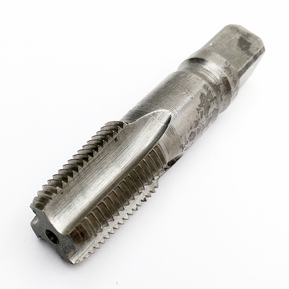 Метчик 2680-0008 конический дюймовый K 1/2"-14 HSS 60° (машинно-ручной) ГОСТ 6227-80
