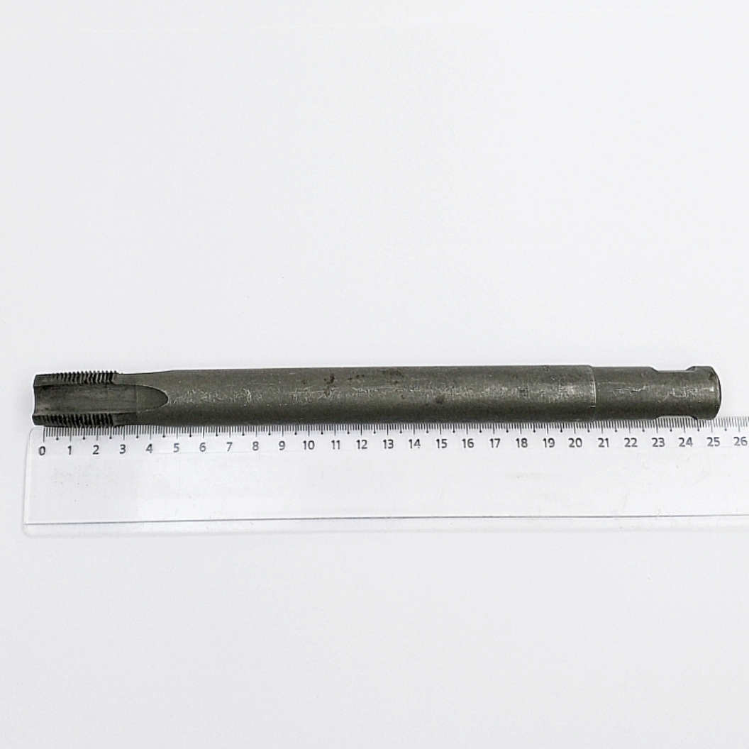 Метчик гаечный М24х1,5 Р6М5 VAP(L-250мм, хвостовик прямой с 2мя лысками) ГОСТ 1604-71