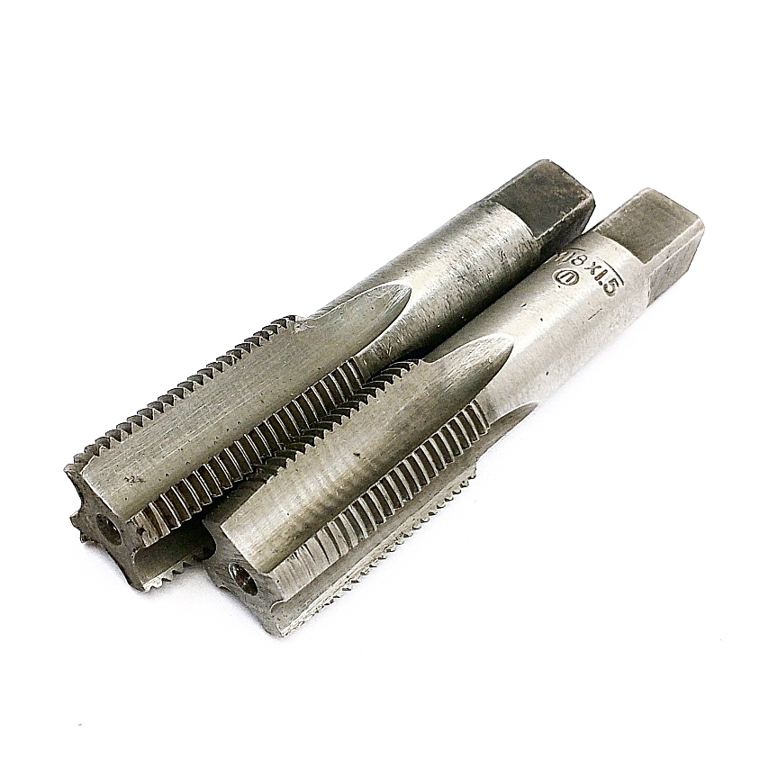 Метчик М18х1,5 ручной, к-т из 2-х шт