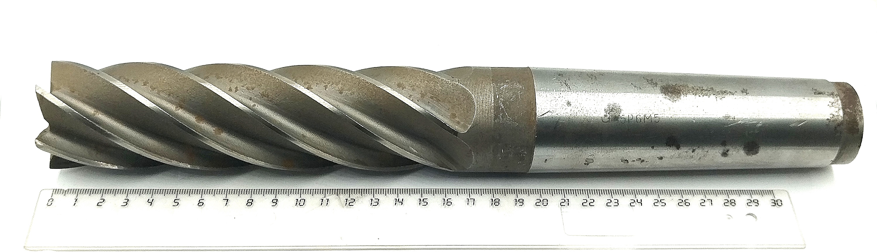 Фреза Концевая d 45х165 к/х Z=6 КМ5 Р6М5