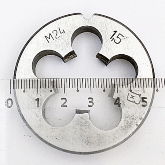 Плашка М24х1,5 9ХС