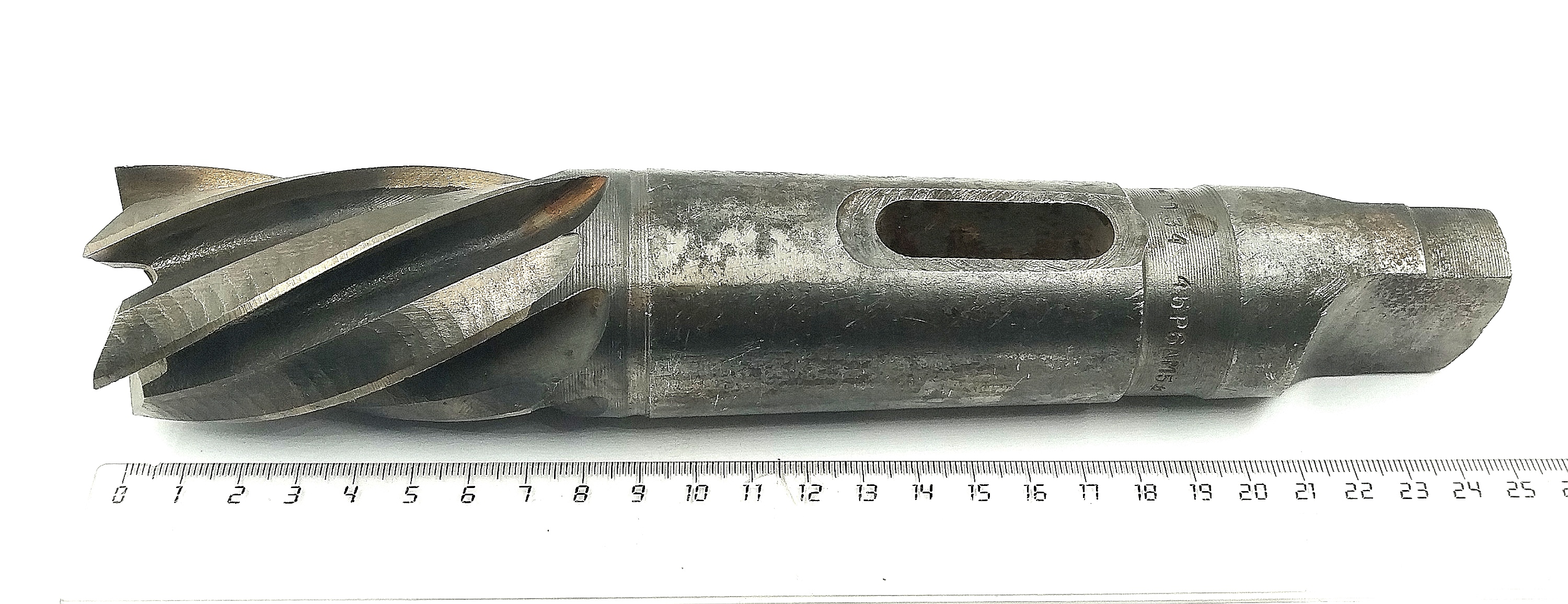 Фреза Концевая d 45х70 к/х ЛЕВАЯ  Z=6 КМ5, С ЛАПКОЙ, Р6М5 ГОСТ