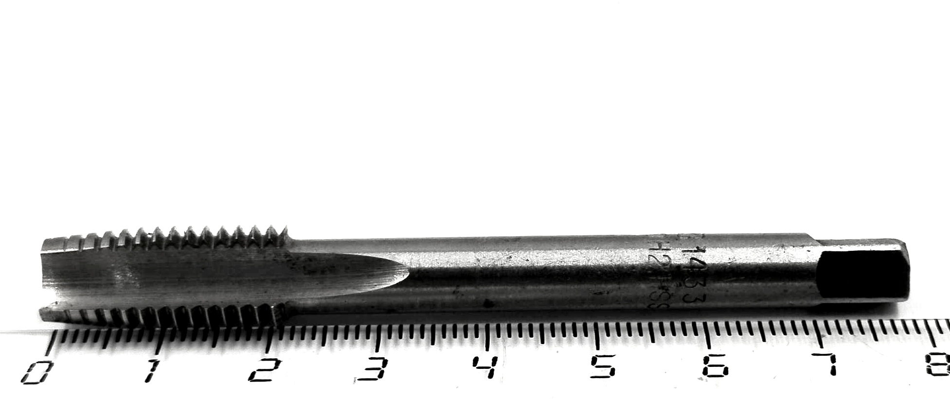 Метчик М10х1,5 ручной сквозной HSS