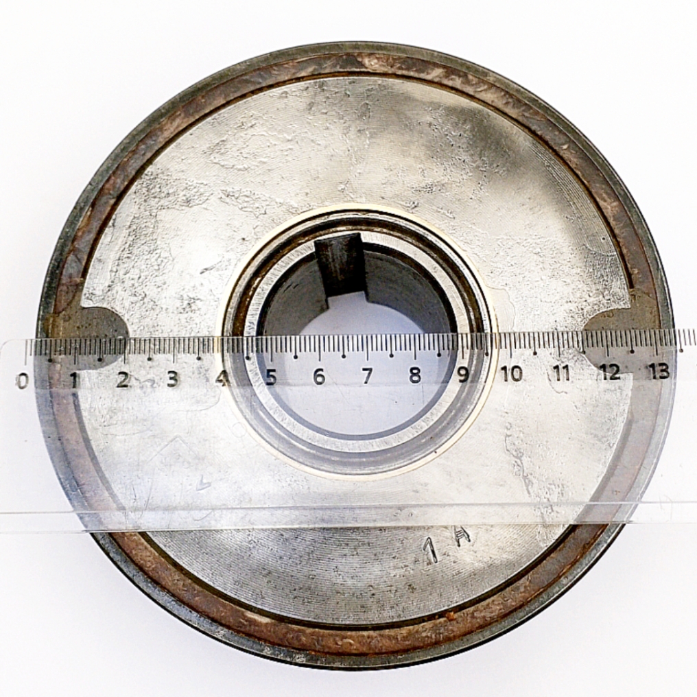 Муфта электромагнитная ЭТМ 102-1А (контактная, масляная, шпоночное посадочное отверстие) ГОСТ 21573-76
