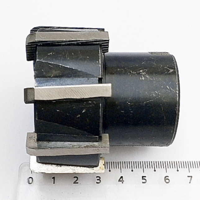 Развертка насадная со вставными ножами d62 Н9(А3) Р6М5 (L-59мм, l-31мм, d-62мм, d1-22мм, z-8, ф-15°)
