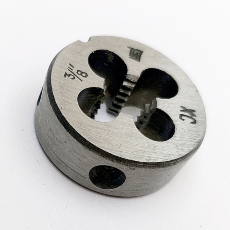 Плашка цилиндрическая дюймовая 3/8" (16 ниток) 55° ХС