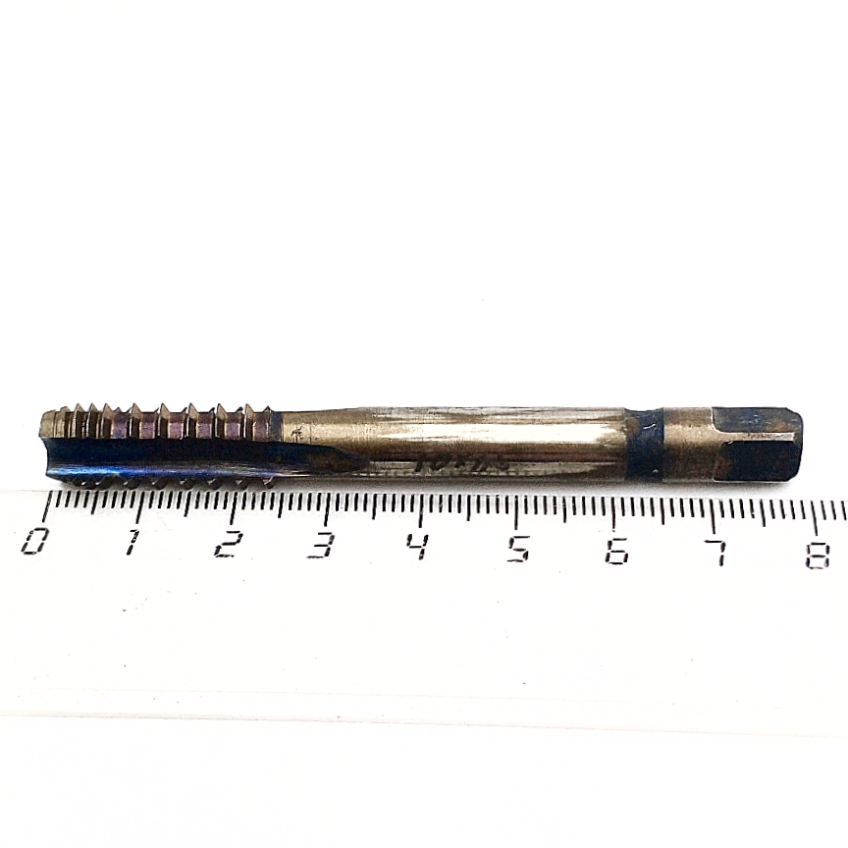 Метчик М10х1,5 шахматный м/р глухой