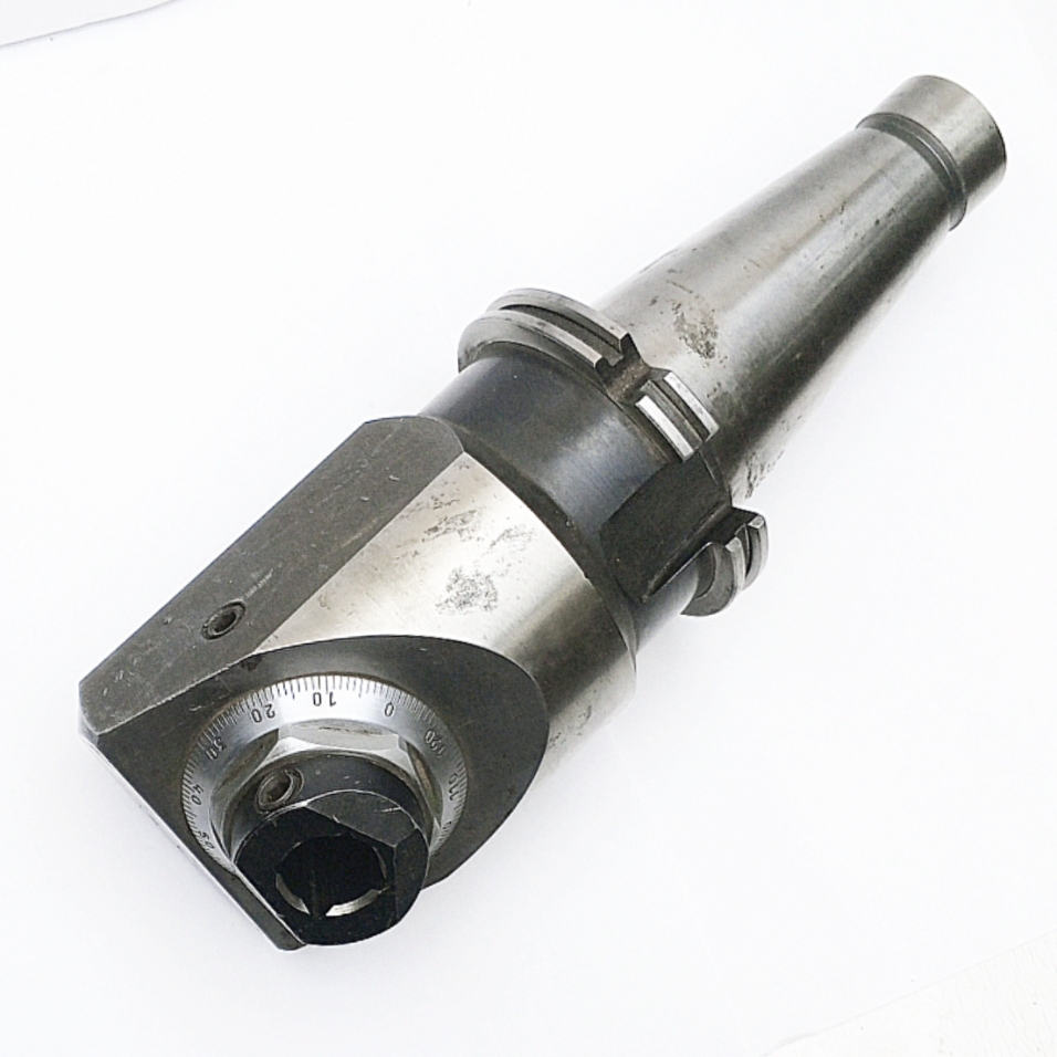 Оправка ИСО50/ISO50 расточная L160мм с микром. подачей (D 100мм, 120-150мм. под резец 20х20мм) (191.421.258 СССР) SK50