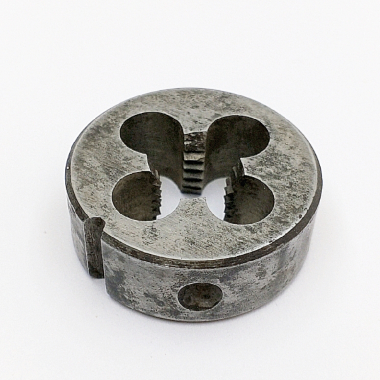 Плашка цилиндрическая дюймовая 1/2" -13ниток UNC 60° 9ХС (D-38мм; L-14мм)