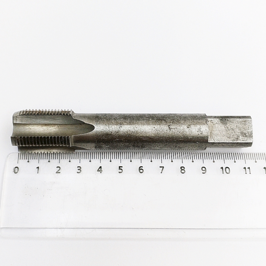 Метчик ручной М22х1,5 Р6М5 (однопроходный, S-14,5) для глухих отверстий ГОСТ 24705-81