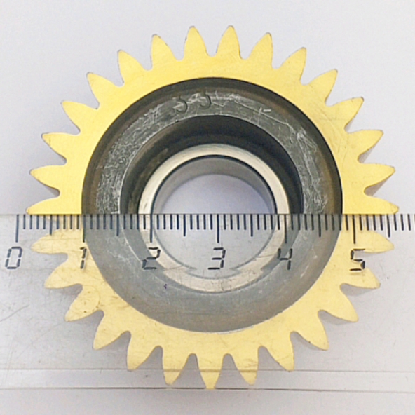 Долбяк чашечный прямозубый 2536-0106 м1,75 20° Z=29 кл-А Р6М5 (делительный диаметр 50,75мм) ГОСТ 9323-79