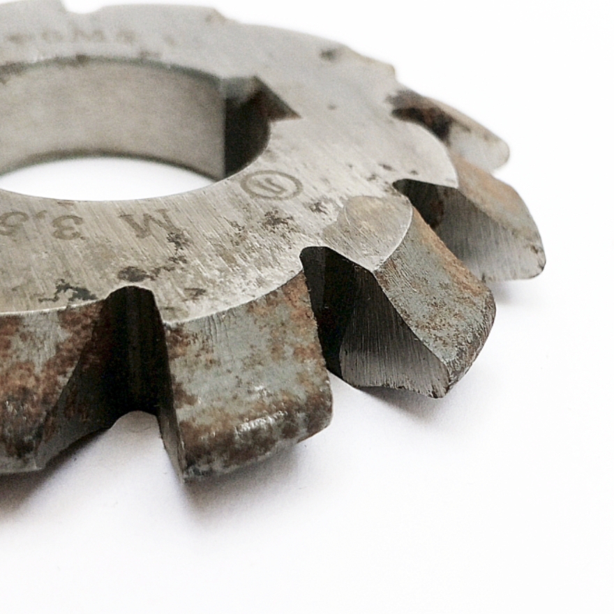 Фреза дисковая зуборезная модульная м3,5 №6 20° Р6М5 (HSS) ГОСТ 10996-64