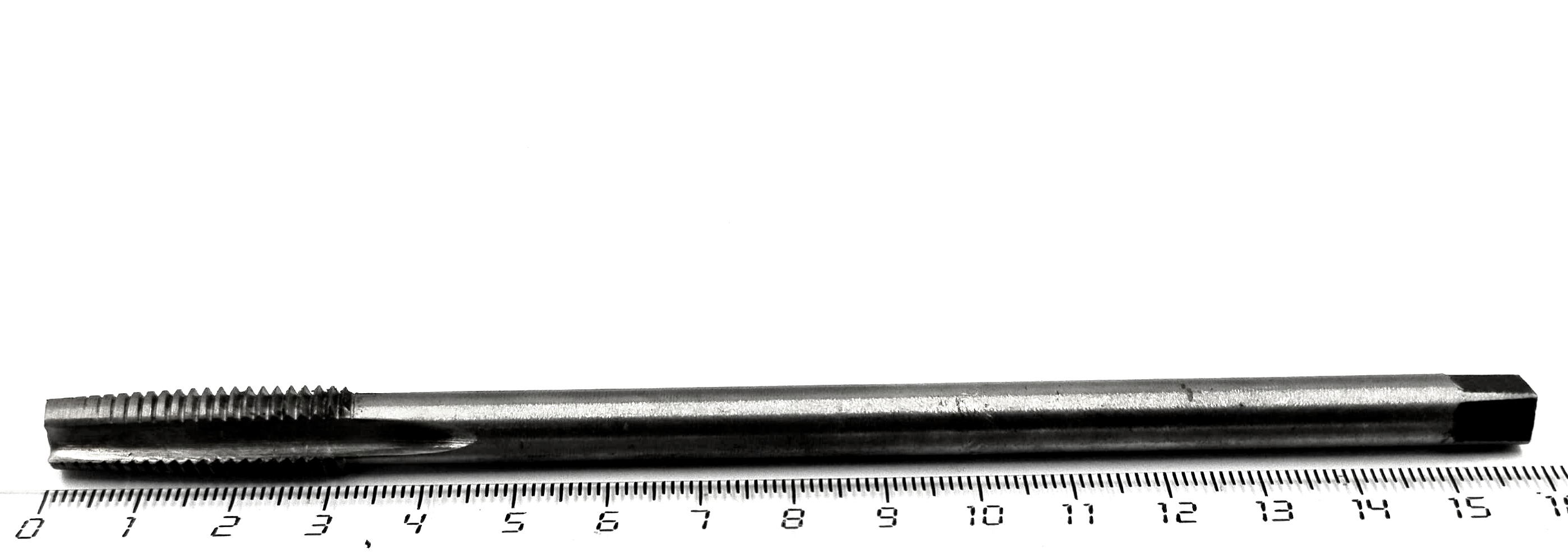 Метчик Гаечный М 10 (1,5) хвостовик с квадратом