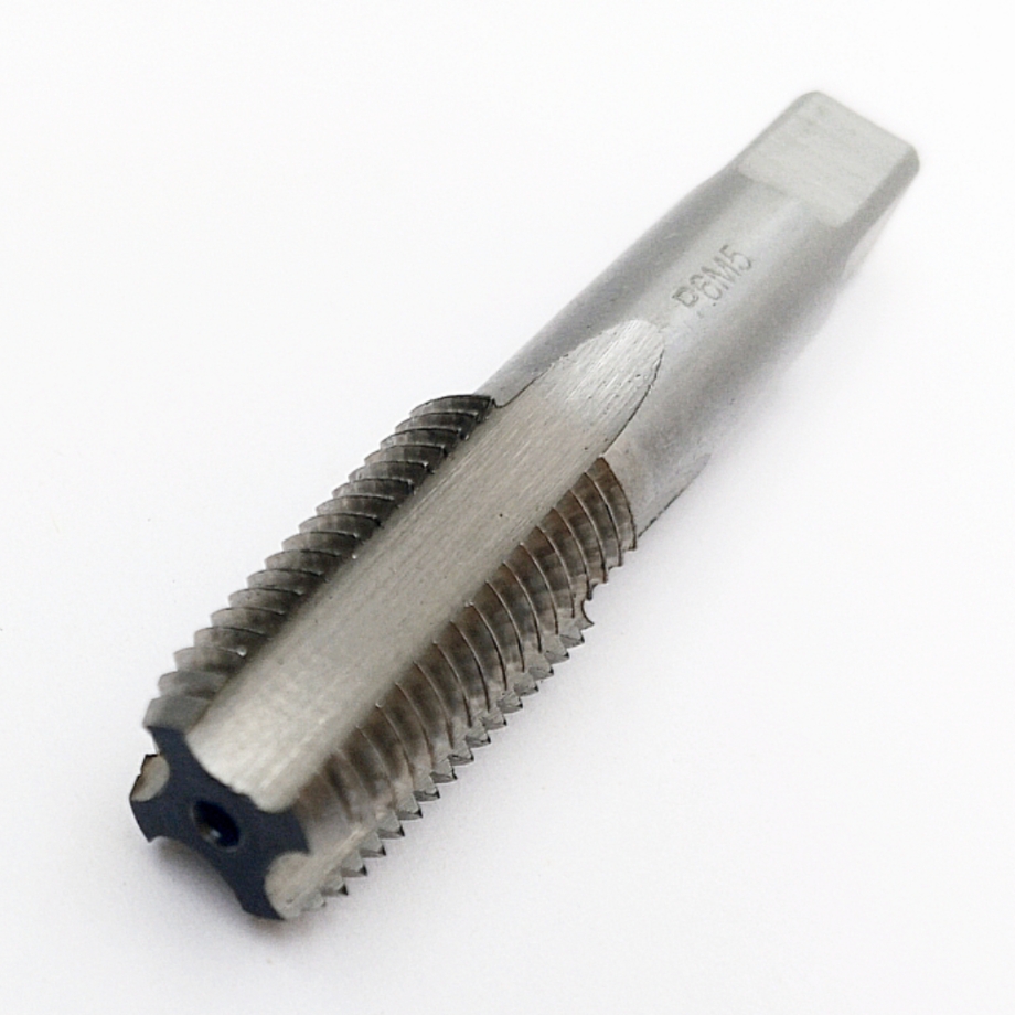 Метчик 2680-0005 конический дюймовый K 1/4"-18 Р6М5 60° (ручной) ГОСТ 6227-80