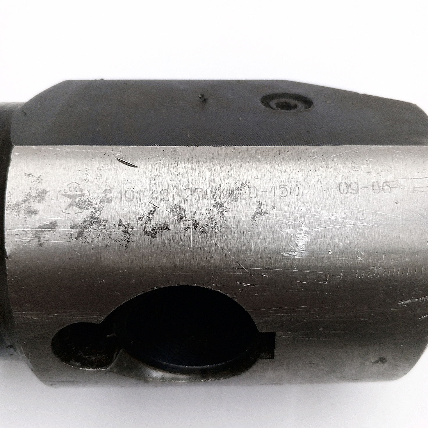 Оправка ИСО50/ISO50 расточная L160мм с микром. подачей (D 100мм, 120-150мм. под резец 20х20мм) (191.421.258 СССР) SK50