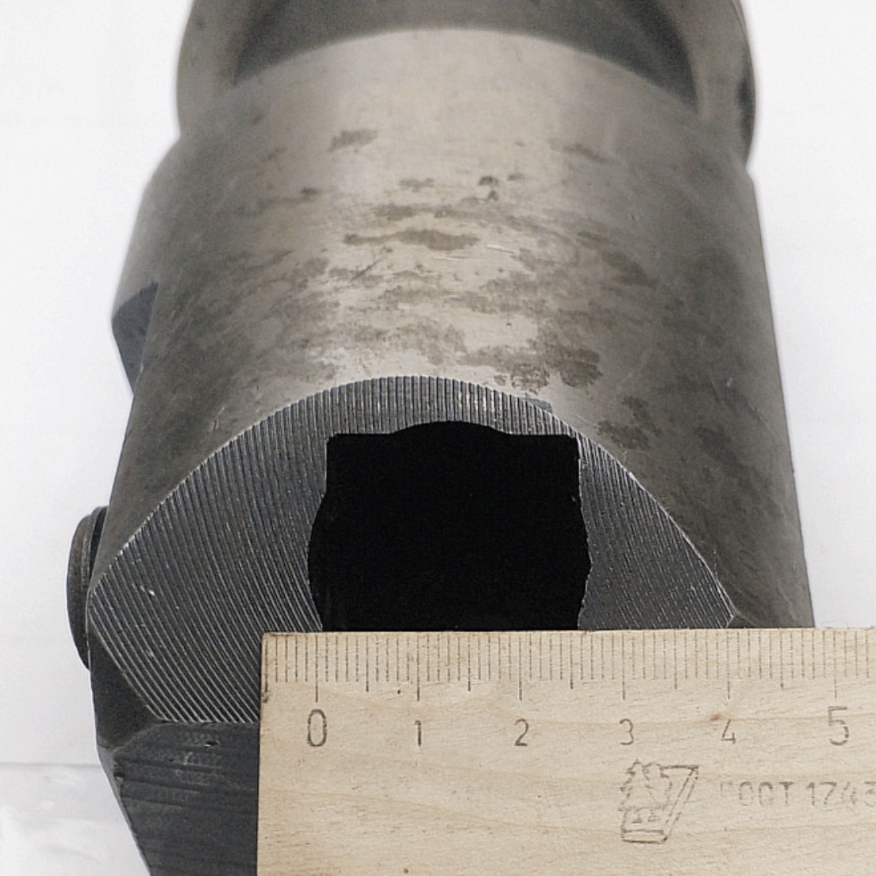 Оправка ИСО50/ISO50 расточная L160мм (D 100мм, 140-180мм. под резец 25х25мм) (191.421.058) SK50