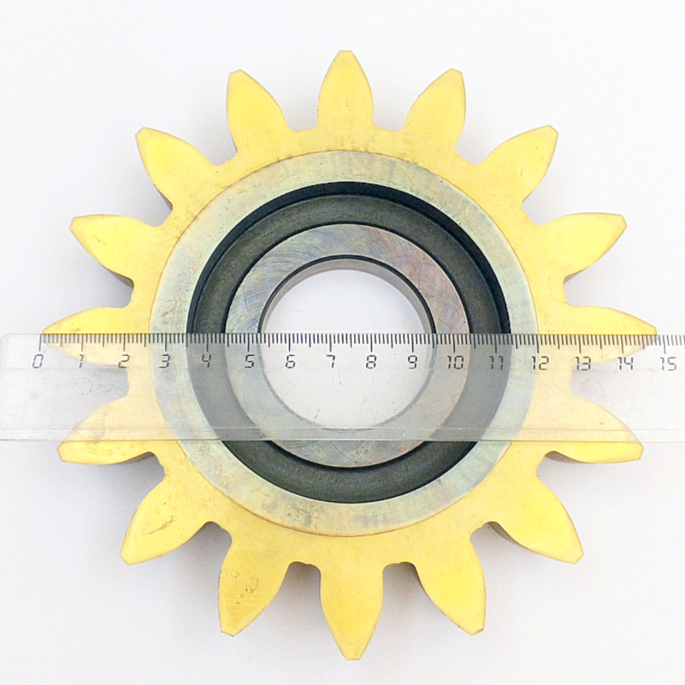 Долбяк 2520-048 дисковый прямозубый М8,0 20° Кл-А Z=16 Р6М5 ГОСТ 9323-79