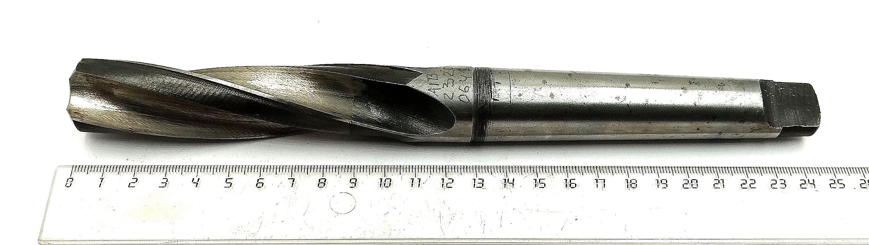 Зенкер цельный d 25,58 к/х КМ3 Z=3 Р6М5 (Карандаш)