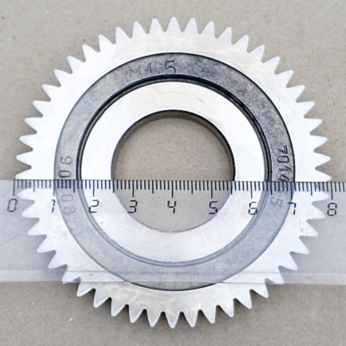 Долбяк дисковый прямозубый 2530-0159 м1,5 20° Z=50 кл-А Р18 (делительный диаметр 75мм) ГОСТ 9323-79
