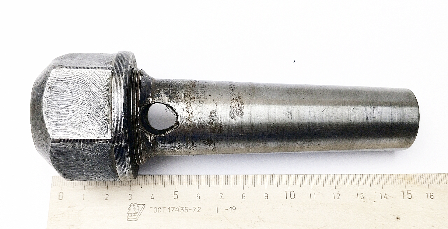Оправка цанговая цилиндрический хвостовик КМ4 (оправка и 19цанг)