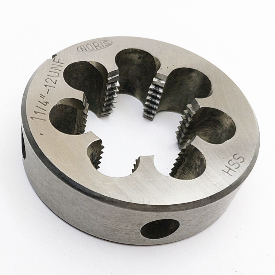 Плашка дюймовая унифицированная 1 1/4"-12UNF 60° HSS