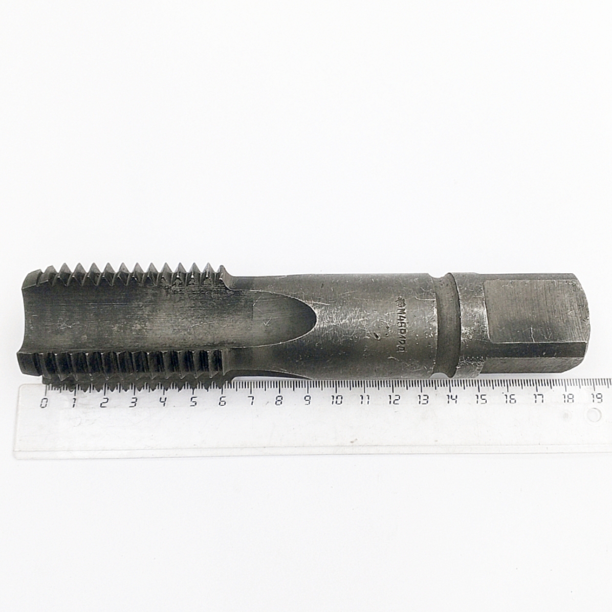 Метчик машинно-ручной М45х4,5 Р12 VAP (однопроходный) для глухих отверстий ГОСТ 24705-81