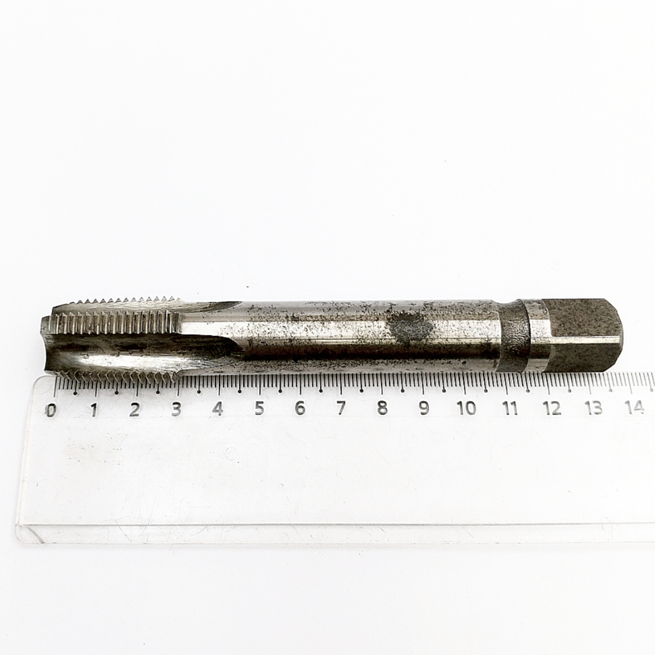 Метчик конический трубный Rc 1/2"-14 Р6М5 55° L-135мм (машинно-ручной)