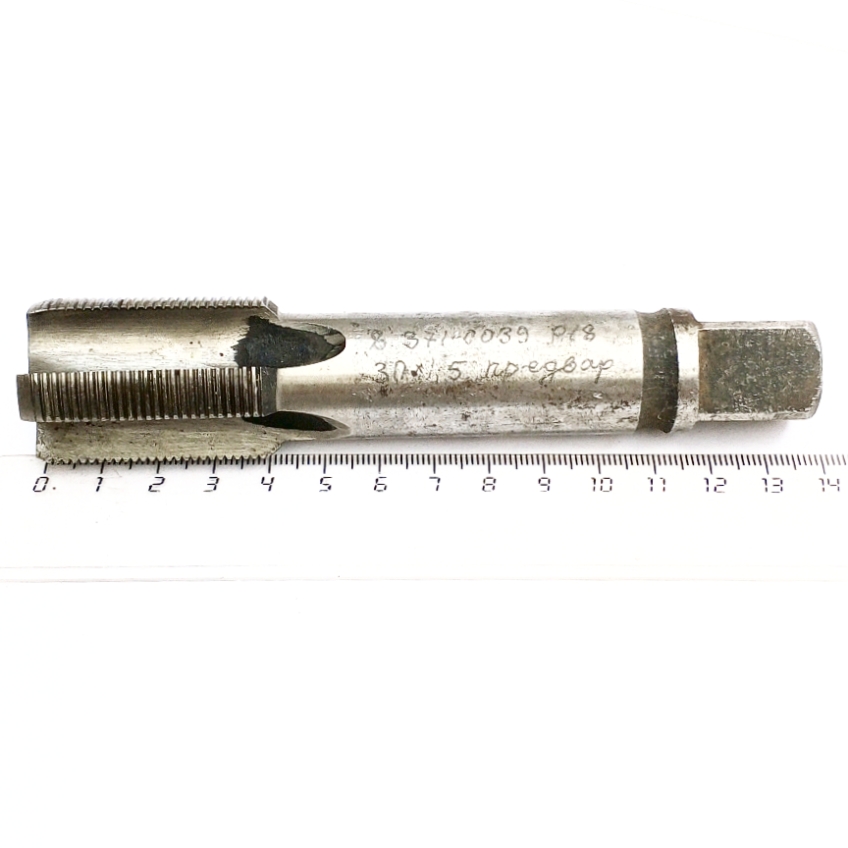  Метчик М30х1,5 м/р, черновой, Р18