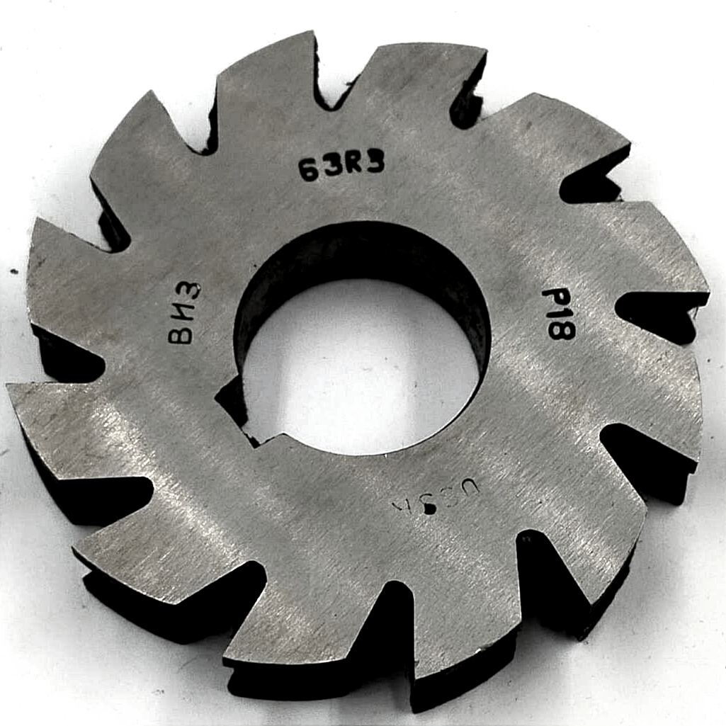 Фреза фасонная вогнутая  d63 R3 P18