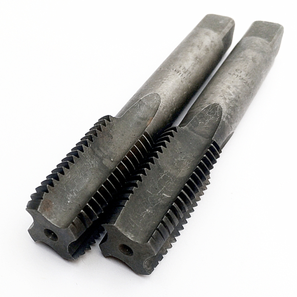 Метчик 2621-1781 (2621-1783) ручной М22х2,5 HSS (комплект 2шт) ГОСТ 3266-81