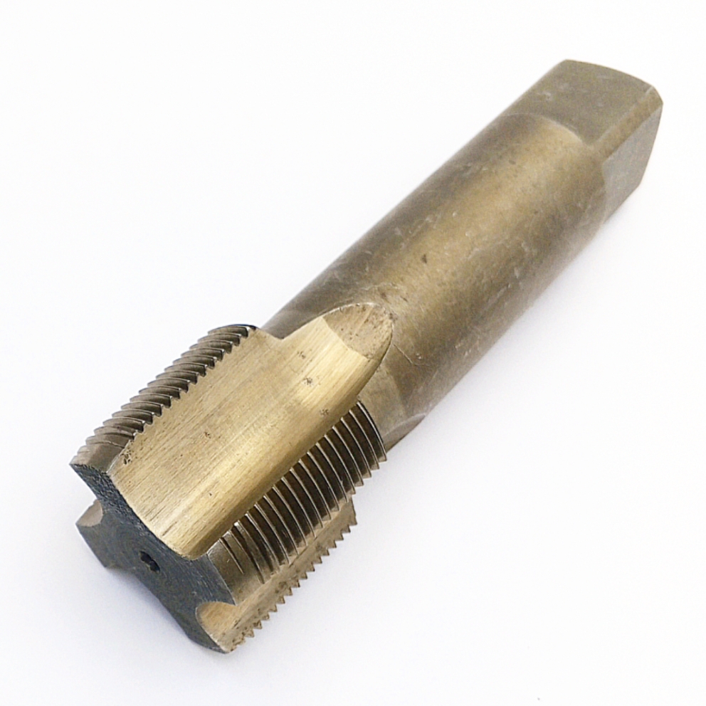 Метчик 2625-0091 трубный G1 1/2" -11ниток/дюйм 55° В1 Р6М5  Z=4 (однопроходный, машинно-ручной, глухой, исп-1) ГОСТ 3266-81