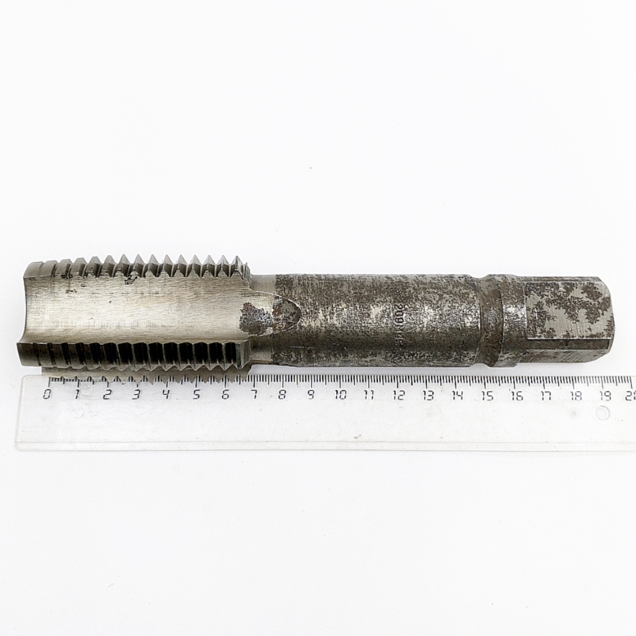 Метчик 2620-2209 машинно-ручной М45х4,5 Н2 Р6М5 (однопроходный) для сквозных отверстий ГОСТ 3266-81